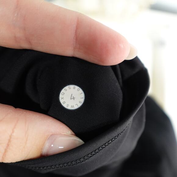 Lululemon Leggings Womens 4 Fast Free II 24" Black Yoga Run Gym Workout Athletic - Picture 8 of 10